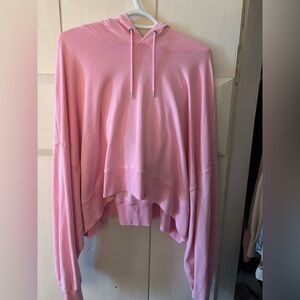 Cropped GAP Soft Pink Women's Hoodie